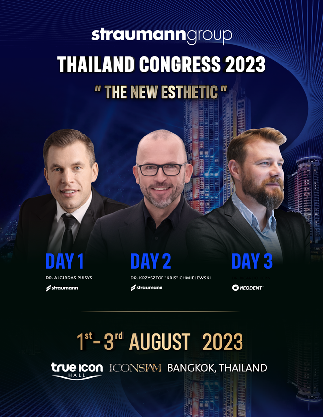 STRAUMANN GROUP THAILAND CONGRESS 2023: THE NEW ESTHETIC
