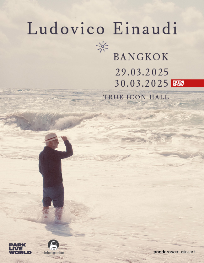 Ludovico Einaudi is coming to Thailand for the very first time!